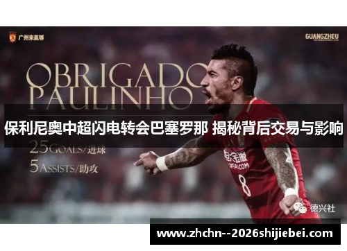 保利尼奥中超闪电转会巴塞罗那 揭秘背后交易与影响